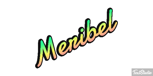 Meribel Efekt tekstowy