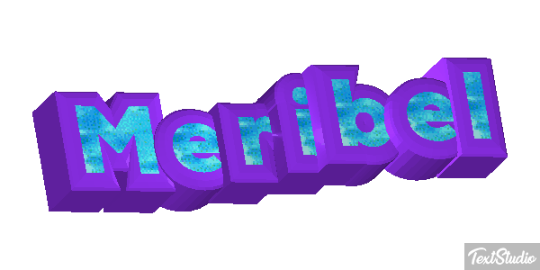 Meribel Efekt tekstowy