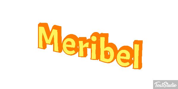 Meribel Efekt tekstowy