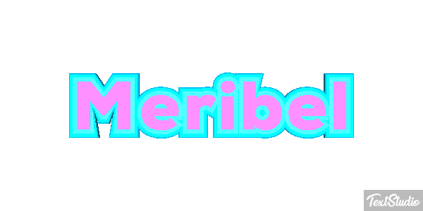 Meribel Efekt tekstowy