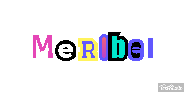 Meribel Efekt tekstowy