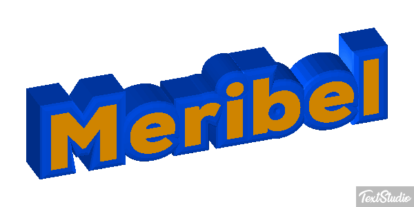 Meribel Efekt tekstowy