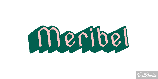 Meribel Efekt tekstowy
