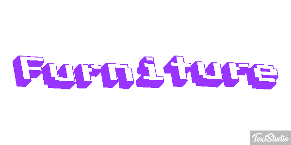 Furniture Effetto testo