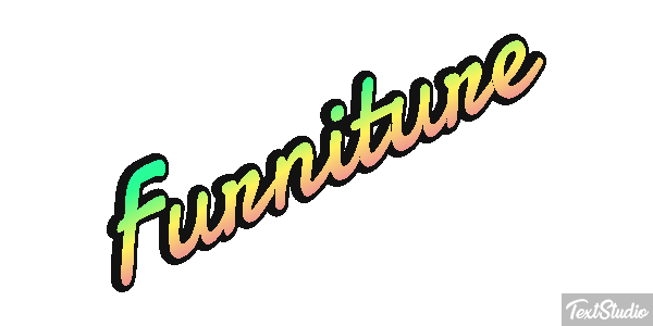 Furniture Effetto testo