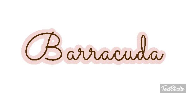 Barracuda Efecto de texto