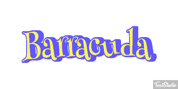 Barracuda Efecto de texto