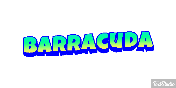 Barracuda Efecto de texto