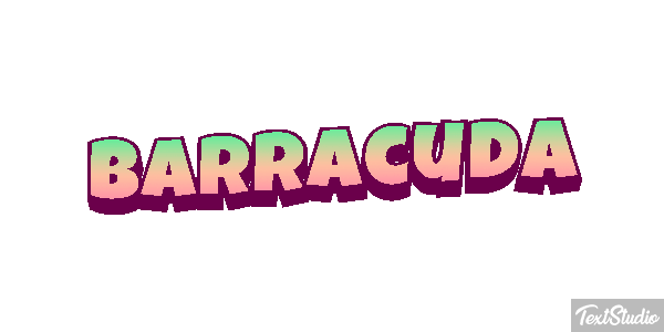 Barracuda Efecto de texto