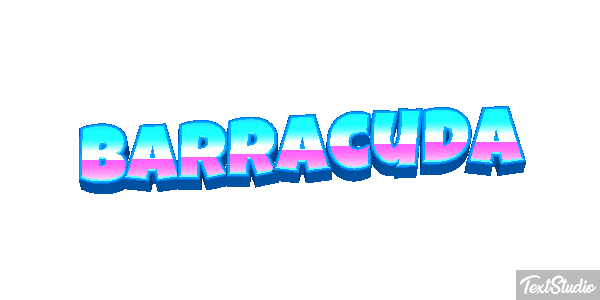 Barracuda Efecto de texto