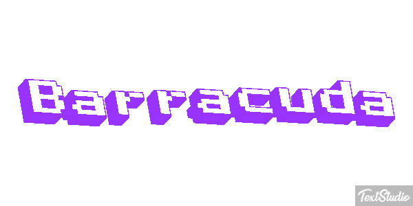Barracuda Efecto de texto