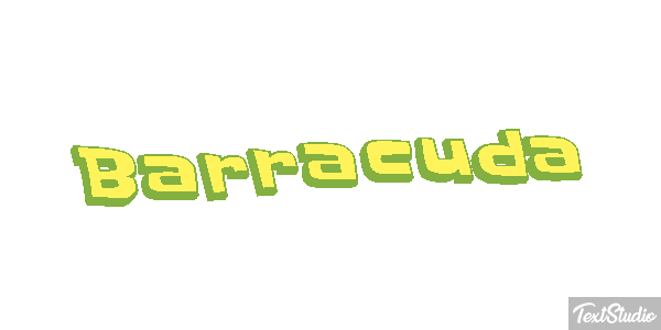 Barracuda Efecto de texto