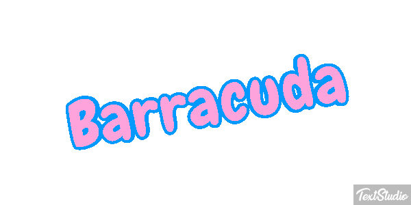 Barracuda Efecto de texto