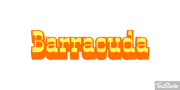 Barracuda Efecto de texto