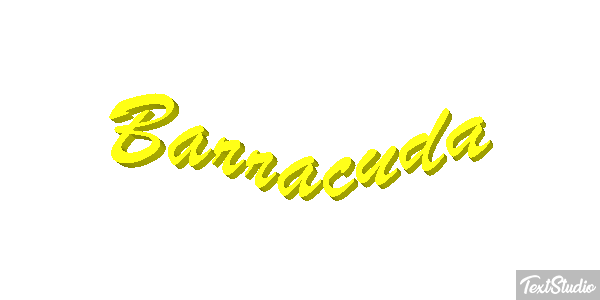 Barracuda Efecto de texto