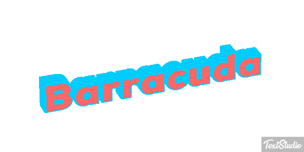 Barracuda Efecto de texto