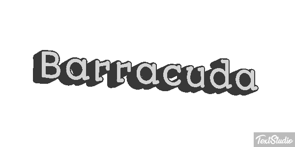 Barracuda Efecto de texto