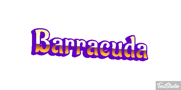 Barracuda Efecto de texto