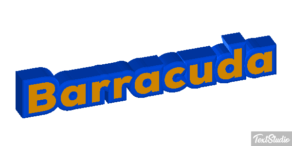 Barracuda Efecto de texto