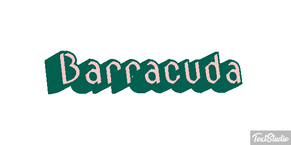 Barracuda Efecto de texto