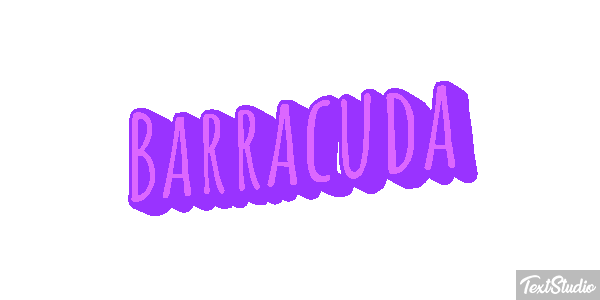 Barracuda Efecto de texto