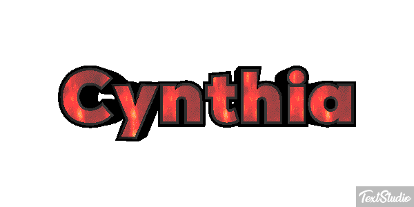 Cynthia Text effect