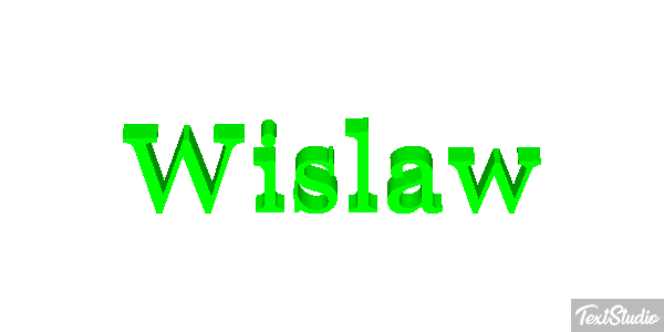 Wisław Efekt tekstowy