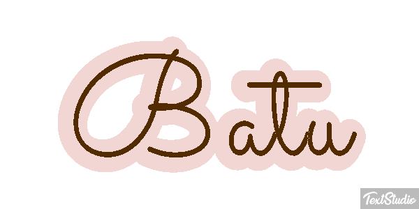 Batu Effetto testo