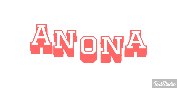 Anona Efekt tekstowy