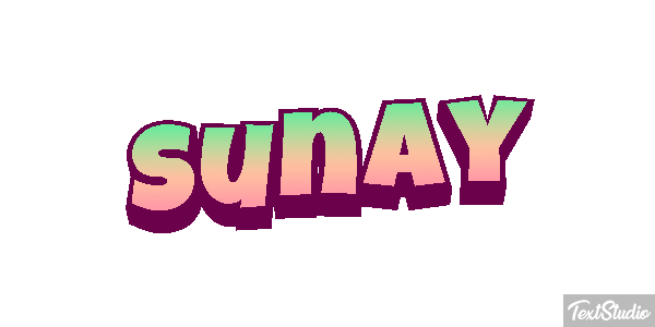 Sunay テキスト効果
