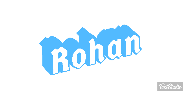 Rohan Text effect