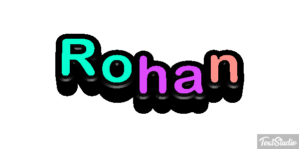Rohan Text effect