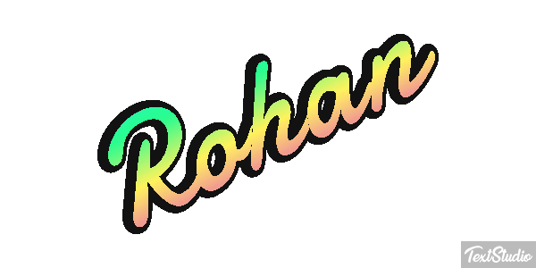Rohan Text effect