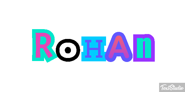Rohan Text effect
