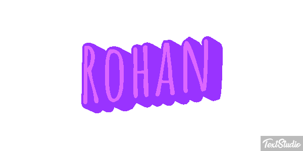 Rohan Text effect
