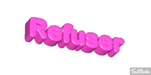Refuser Efeito do texto