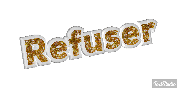 Refuser Efeito do texto