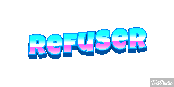 Refuser Efeito do texto