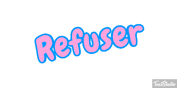 Refuser Efeito do texto