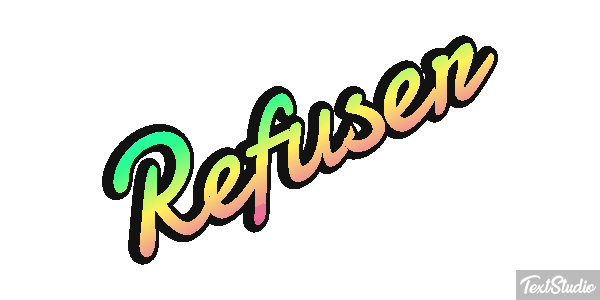 Refuser Efeito do texto