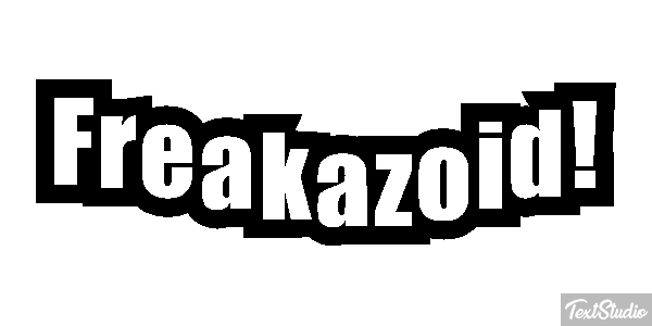 Freakazoid! Текстовый эффект