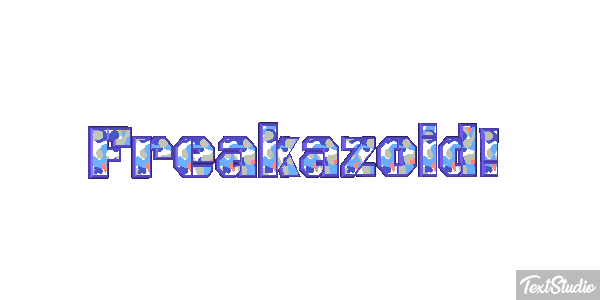 Freakazoid! Текстовый эффект