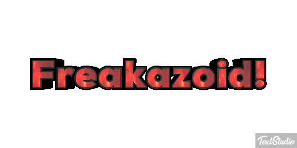 Freakazoid! Текстовый эффект