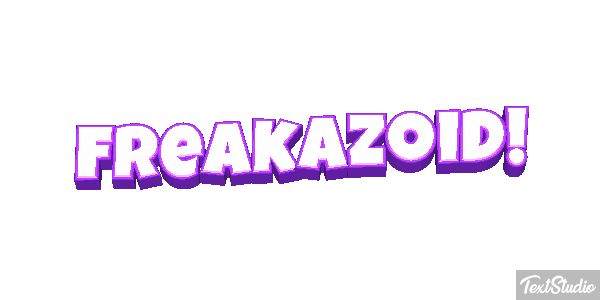 Freakazoid! Текстовый эффект