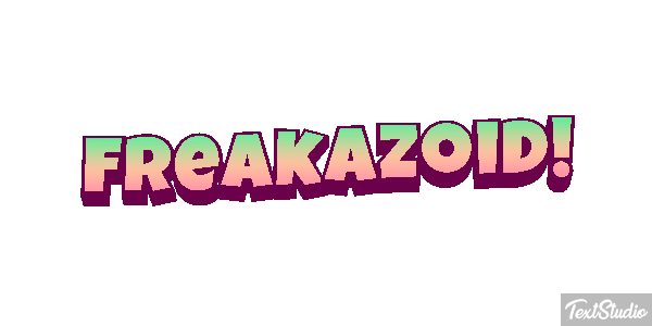 Freakazoid! Текстовый эффект