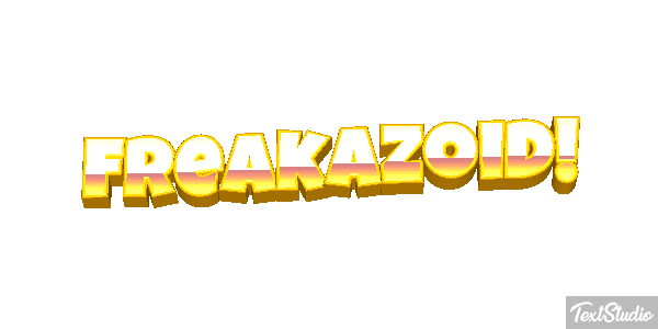 Freakazoid! Текстовый эффект
