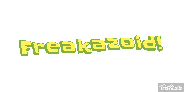 Freakazoid! Текстовый эффект