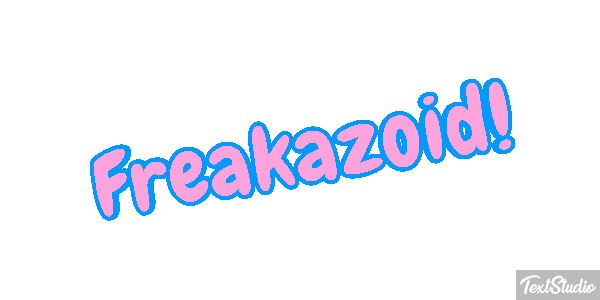 Freakazoid! Текстовый эффект