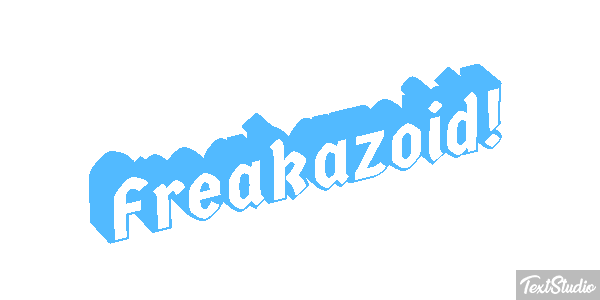 Freakazoid! Текстовый эффект