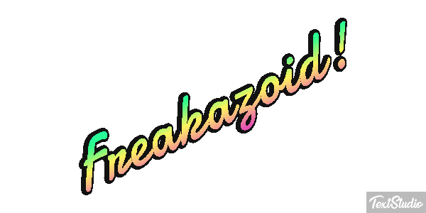 Freakazoid! Текстовый эффект